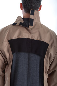 Rolstoel winterjas anorak kort achterkant 2