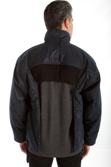 Rolstoeljas winter anorak lang achterkant