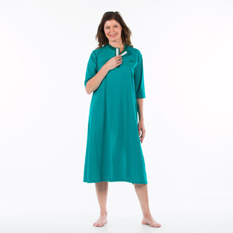 Nachthemd achterzijde open met 3/4 arm achterkant kleur 501