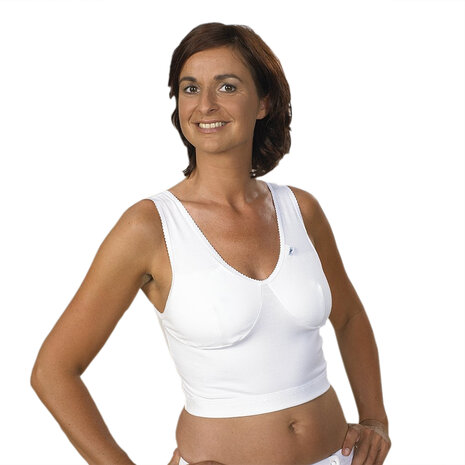 Top lang zonder sluiting kleur 100 wit