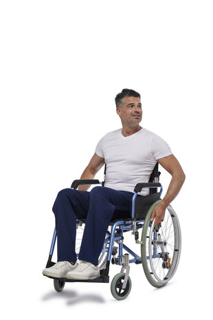 broek 7177 heren stretch broek met rits