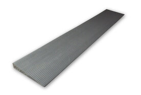 20mm x 150mm x 1000mm (met lijm laag) rubberen drempelhulp recht