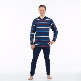 Dessin heren hansop (plukpak) met rugritssluiting EN rits in kruis