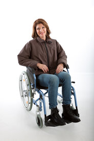 Lina Outwear winterjas kort model (rolstoeljas)
