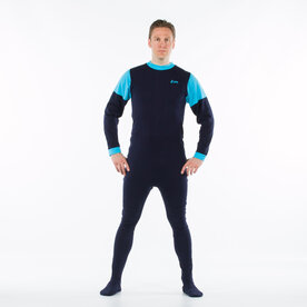 Hansop (Plukpak) jersey met voet en rug ritssluiting